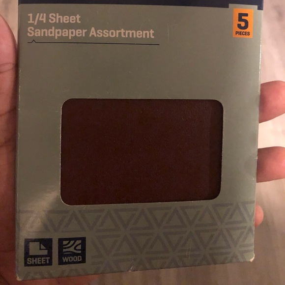 Blue Ridge 1/4 Sheet Sandpaper Assortment 5Pcs - Picture 5 of 5